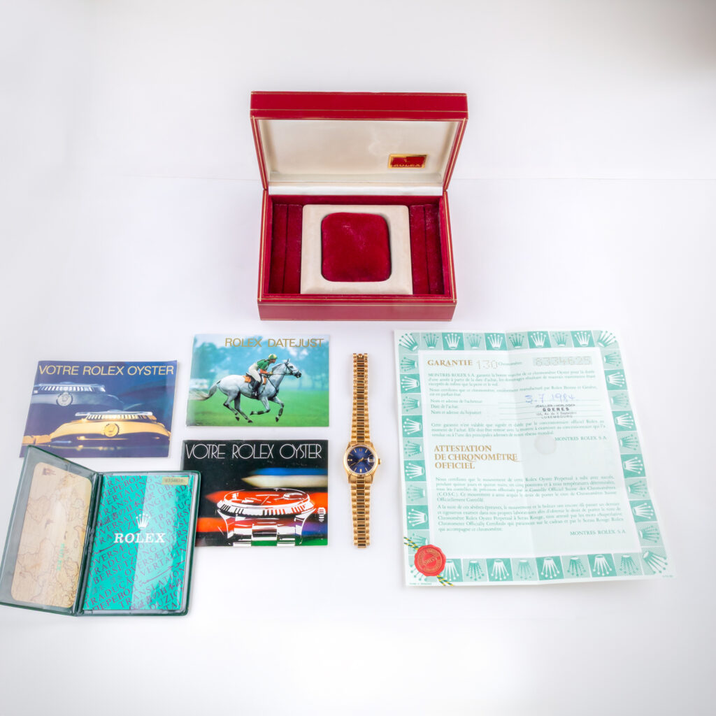 Rolex Lady-Datejust Blue 68278 1983 (Full Set) 15 rolex-datejust-68278