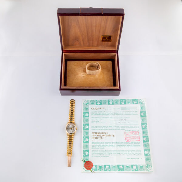 Rolex Day-Date Silver 18238 1988 (Full Set) - Image 8
