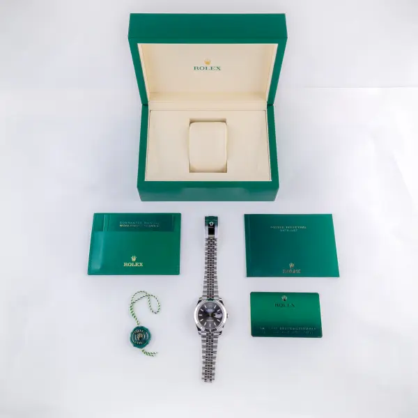 NEW Rolex Datejust 41 Rhodium 126334 2025 (Full Set) - Image 8