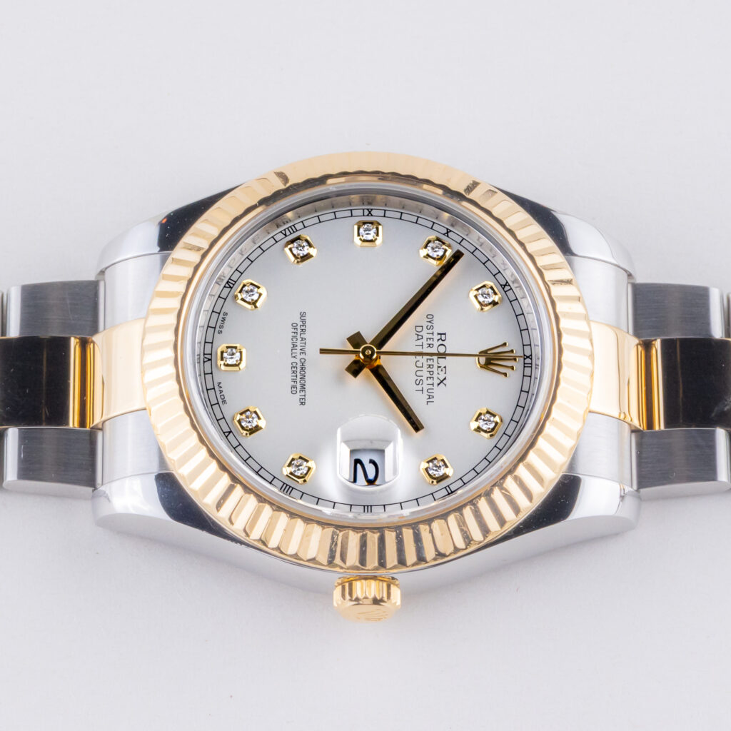 Rolex Datejust 41 White Diamond 116333 2011 (Volledige Set) 13 rolex-datejust-116333-3