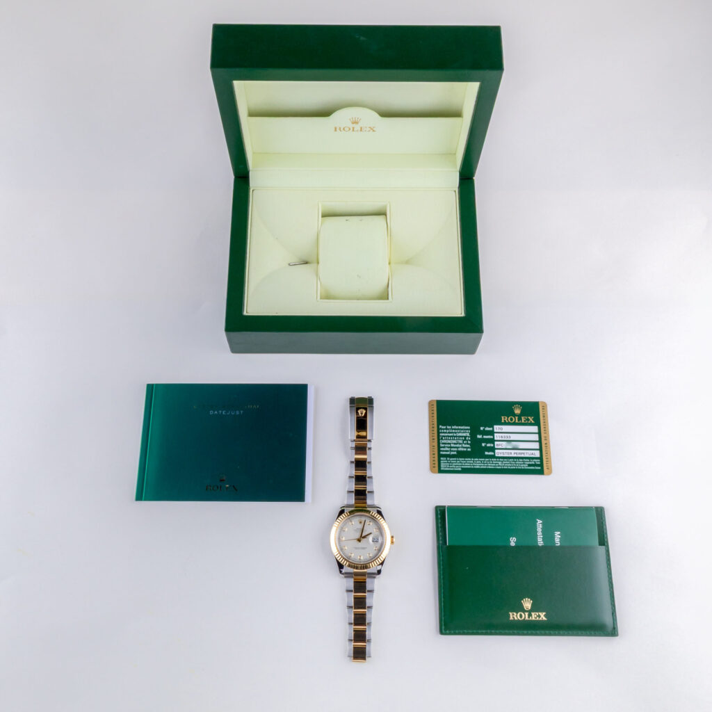 Rolex Datejust 41 White Diamond 116333 2011 (Volledige Set) 15 rolex-datejust-116333-3