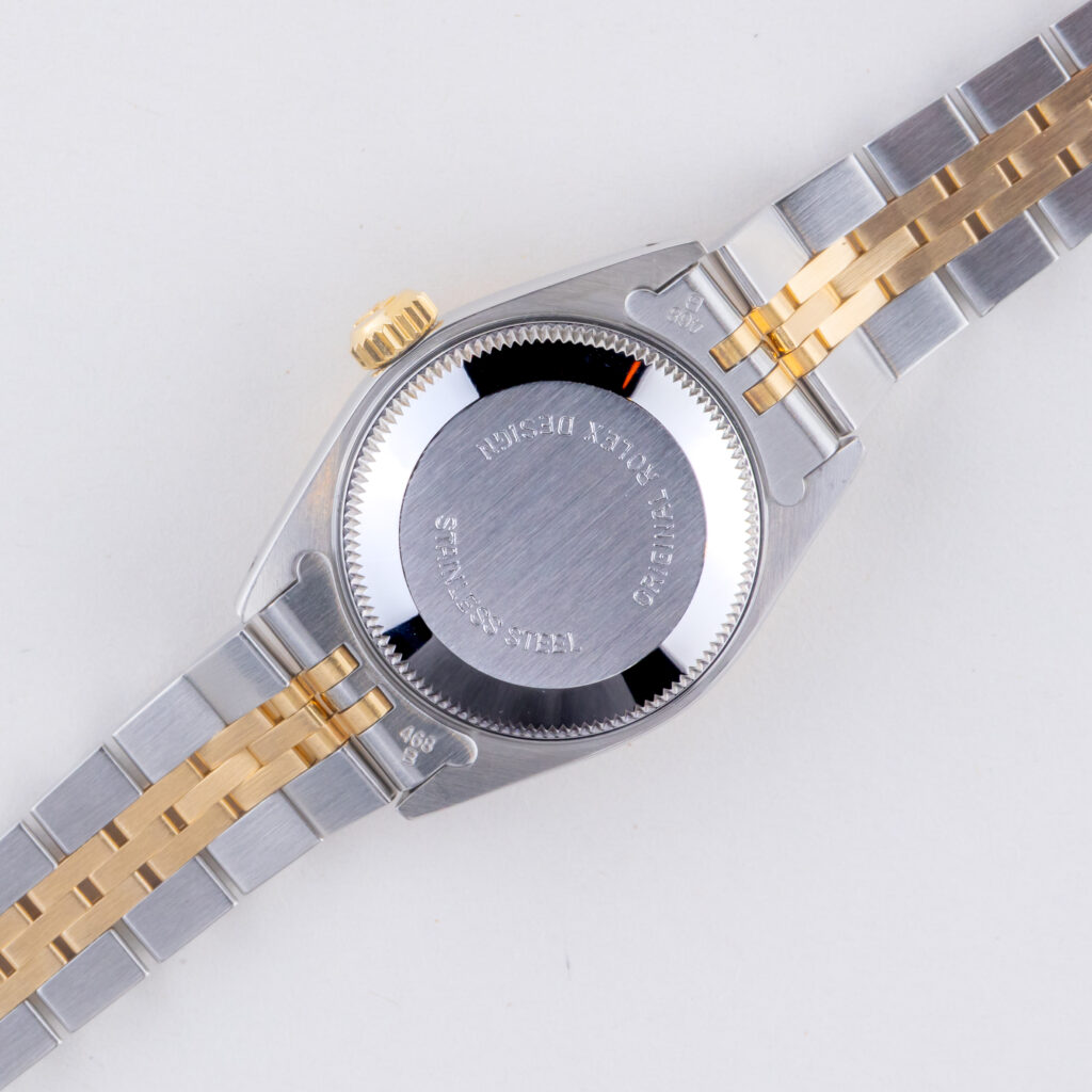 Rolex Lady-Datejust Champagne Tapestry 69173 1989 (Full Set) 11 rolex-lady-datejust-69173-117