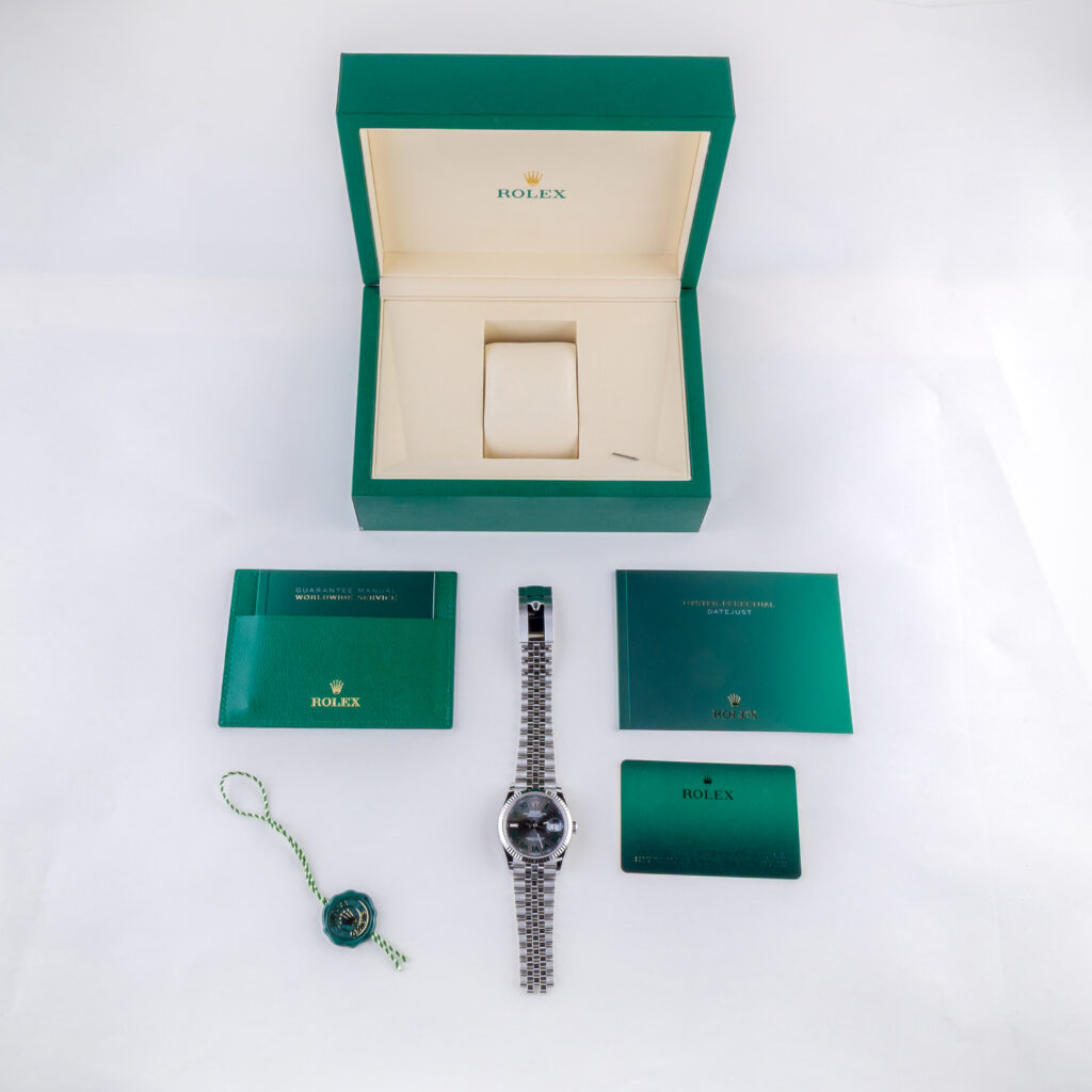 NEW Rolex Datejust 36 Wimbledon 126234 2025 (Full Set) 15 2E0B7549 1CG 3M Langedyk Vintage Watches