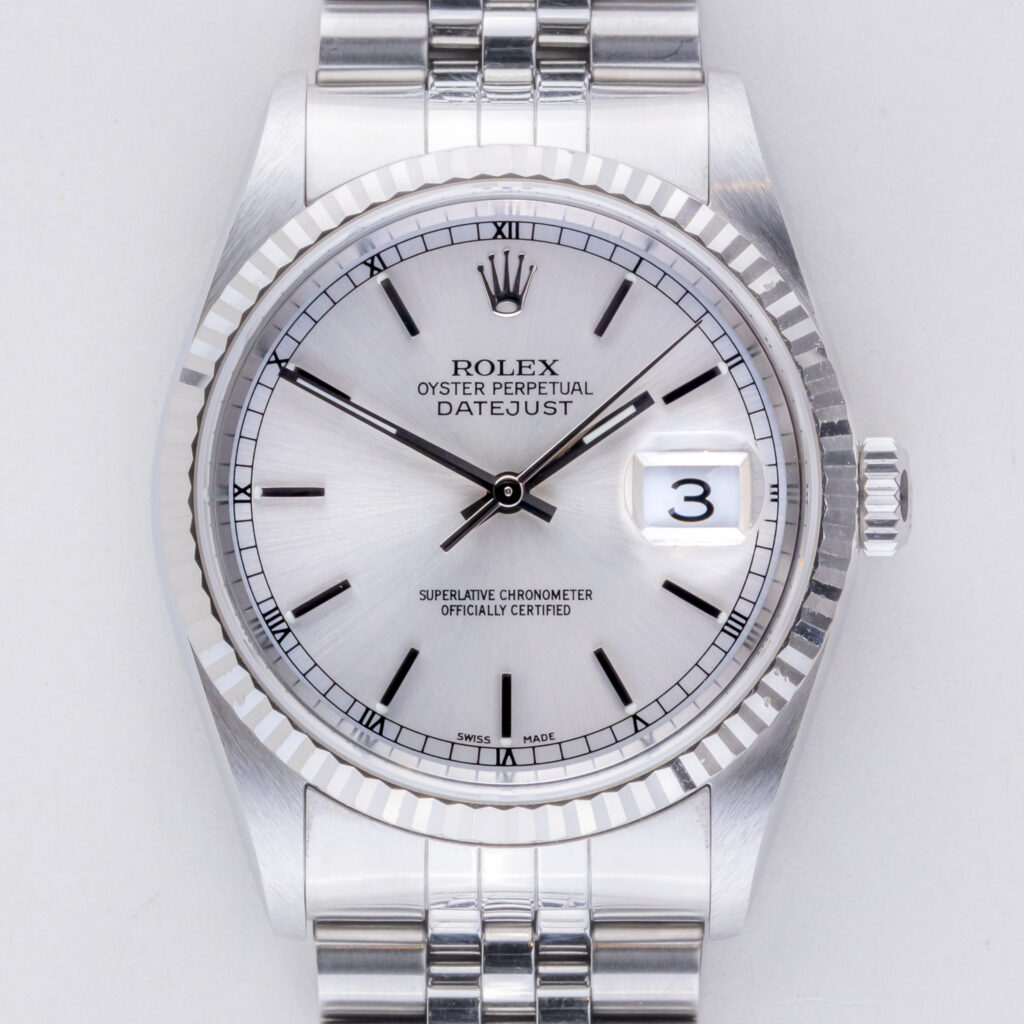 Rolex Oyster Perpetual Datejust Silver 16234 2001 (Full Set) 10 rolex-datejust-16234-133
