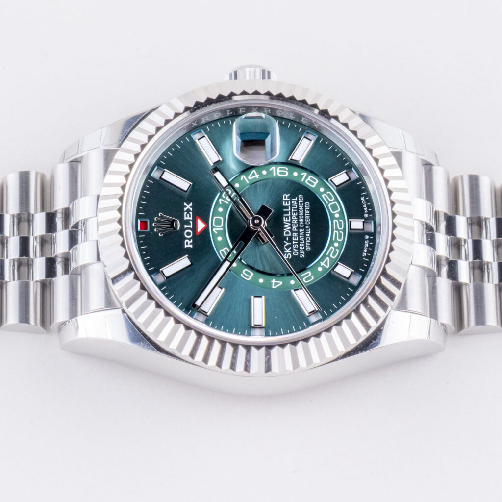 NEW Rolex Sky-Dweller Mint Green 336934 2025 (Full Set) 12 rolex-sky-dweller-336934