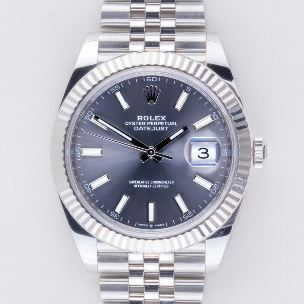 Rolex Datejust 41 Rhodium 126334 2022 (Full Set) 10 rolex-datejust-126334-64