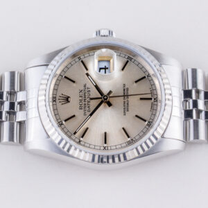 Rolex Oyster Perpetual Datejust Silver 16234 1995 (Full Set) 12 rolex-datejust-16234-134