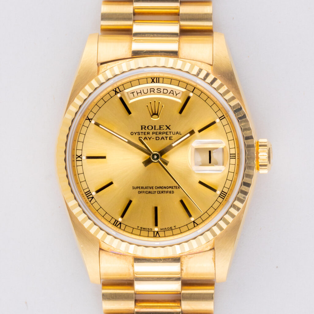 Rolex Day-Date Champagne 18238 1990 (Full Set) 10 rolex-day-date-18238-42