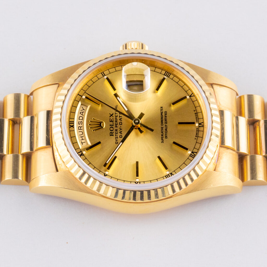 Rolex Day-Date Champagne 18238 1990 (Full Set) 12 rolex-day-date-18238-42