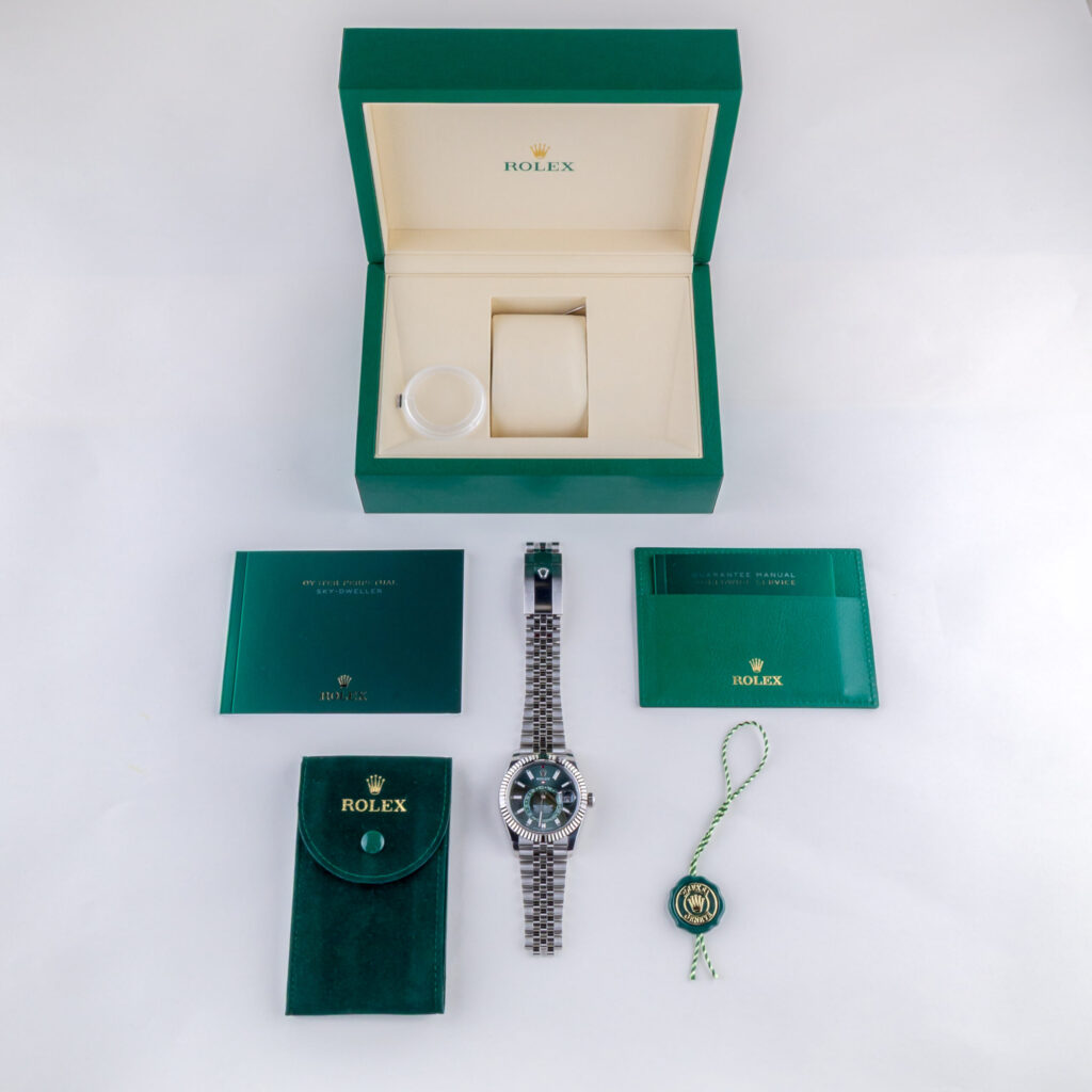 NEW Rolex Sky-Dweller Mint Green 336934 2025 (Full Set) 15 rolex-sky-dweller-336934