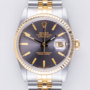 Rolex Oyster Perpetual Datejust Grey 16233 1989 (Vollständiger Satz) 10 rolex-datejust-16233-147