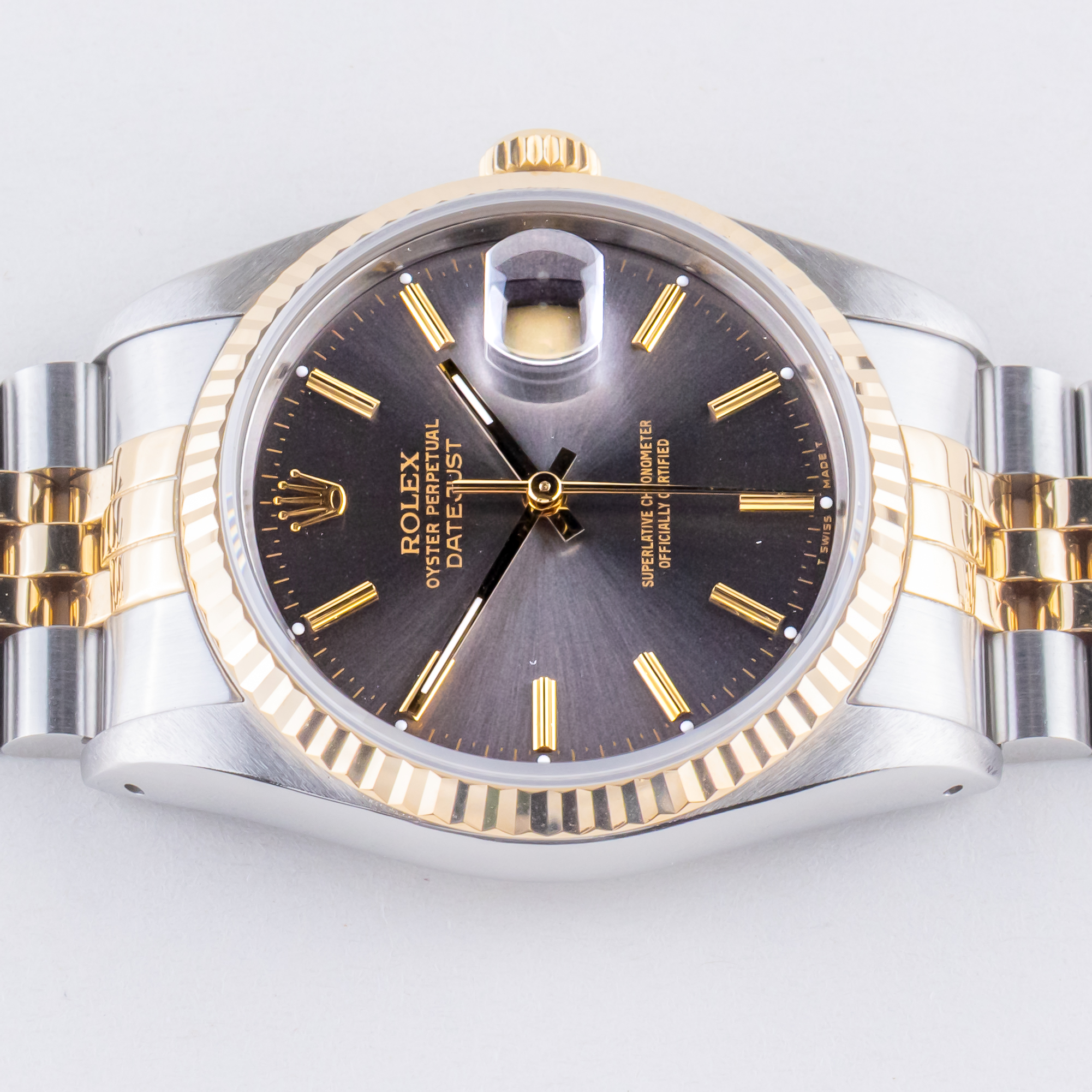 Rolex Oyster Perpetual Datejust Grey 16233 1989 (Vollständiger Satz) 5 rolex-datejust-16233-147
