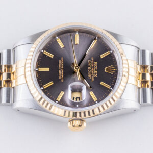 Rolex Oyster Perpetual Datejust Grey 16233 1989 (Vollständiger Satz) 13 rolex-datejust-16233-147