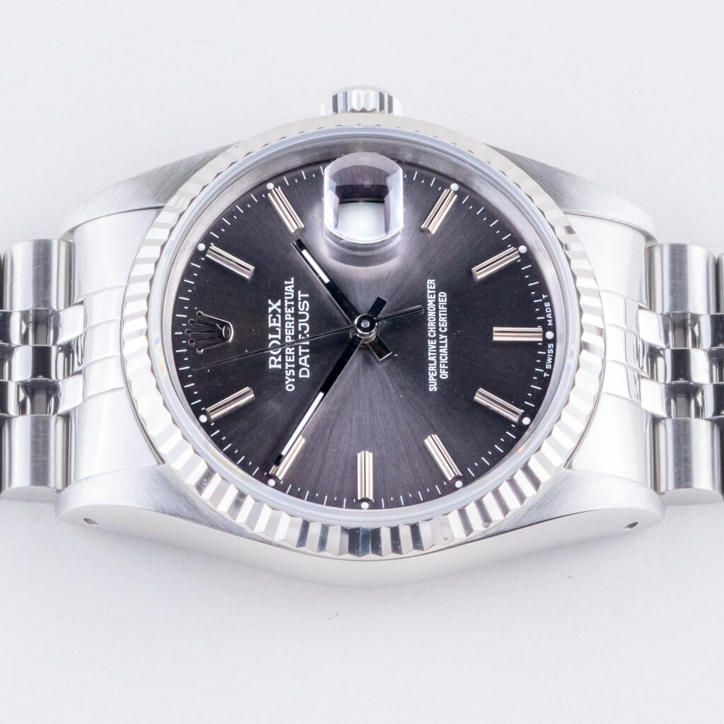 Rolex Oyster Perpetual Datejust Grey 16234 1991 (Full Set) 12 rolex-datejust-16234-139