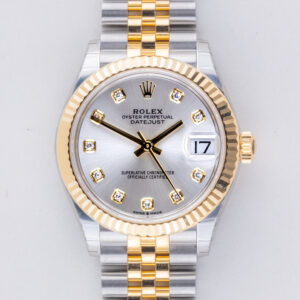 NEW Rolex Lady-Datejust Silver Diamond 278273 2025 (Vollständiger Satz) 10 rolex-lady-datejust-278273-2
