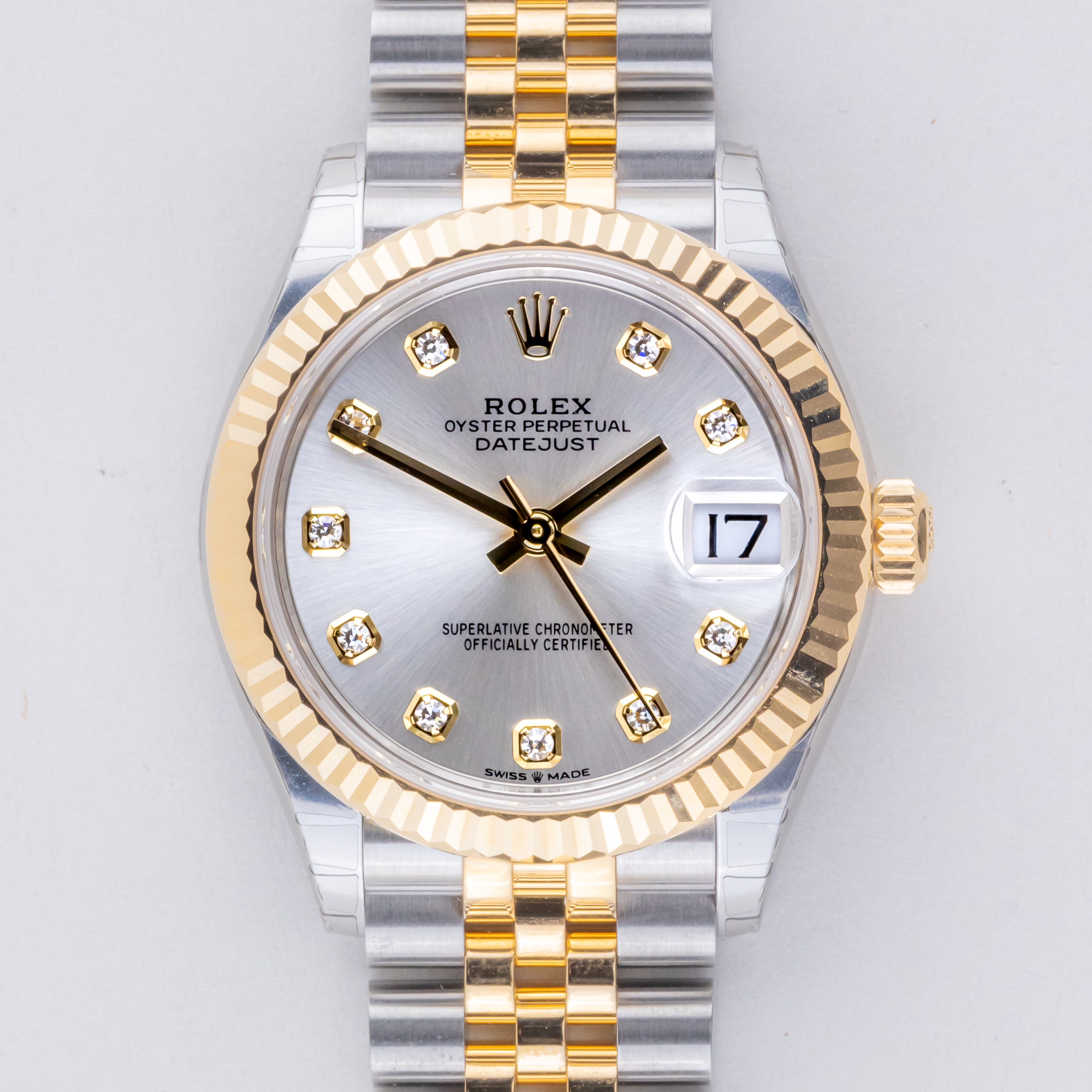 NEW Rolex Lady-Datejust Silver Diamond 278273 2025 (Vollständiger Satz) 3 rolex-lady-datejust-278273-2