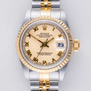 Rolex Lady-Datejust Crème 69173 1996 (Volledige Set) 10 rolex-lady-datejust-69173-123