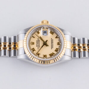 Rolex Lady-Datejust Crème 69173 1996 (Volledige Set) 12 rolex-lady-datejust-69173-123