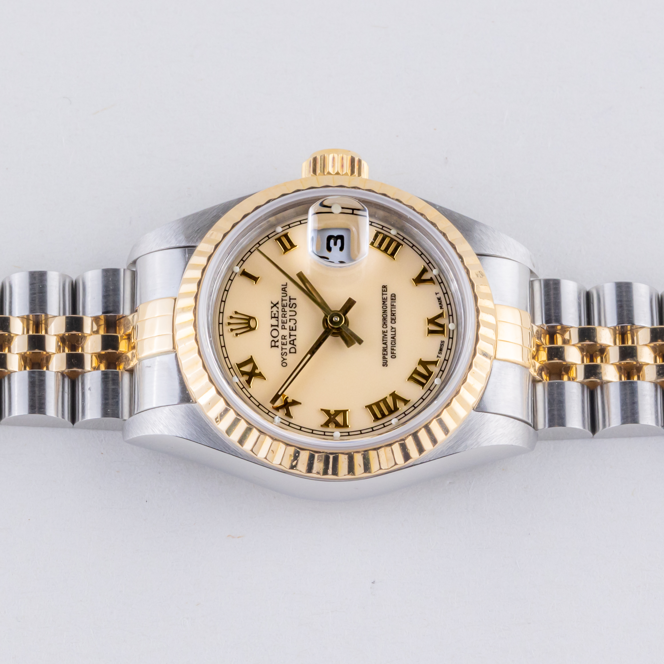 Rolex Lady-Datejust Crème 69173 1996 (Volledige Set) 5 rolex-lady-datejust-69173-123