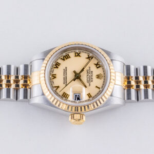 Rolex Lady-Datejust Crème 69173 1996 (Volledige Set) 13 rolex-lady-datejust-69173-123