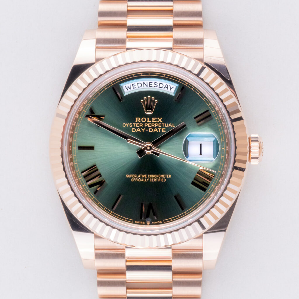 NEW Rolex Day-Date 40 Olive 228235 2025 (Full Set) 10 rolex-day-date-228235-6