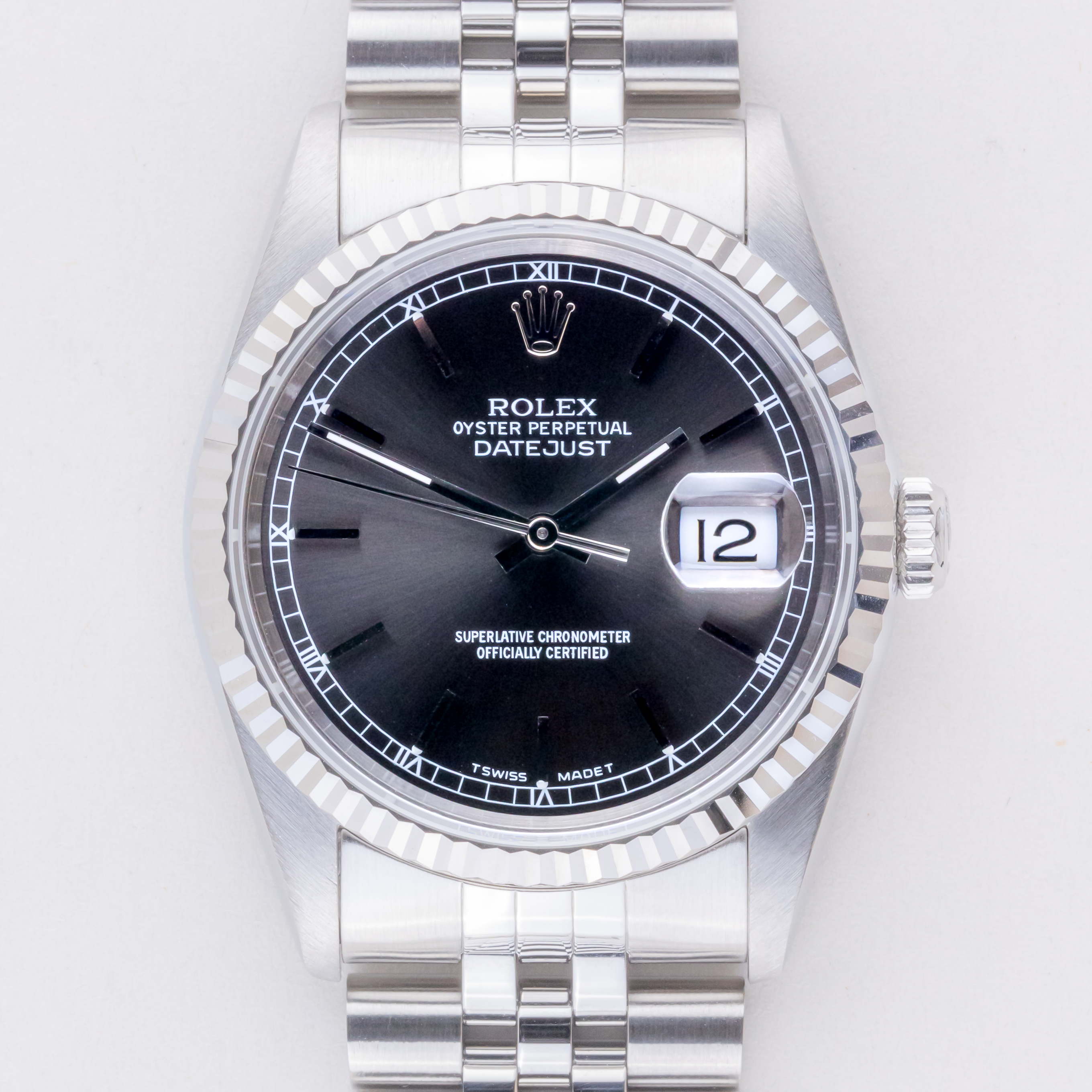Rolex Oyster Perpetual Datejust Grey 16234 1996 (Vollständiger Satz) 3 rolex-datejust-16234-137