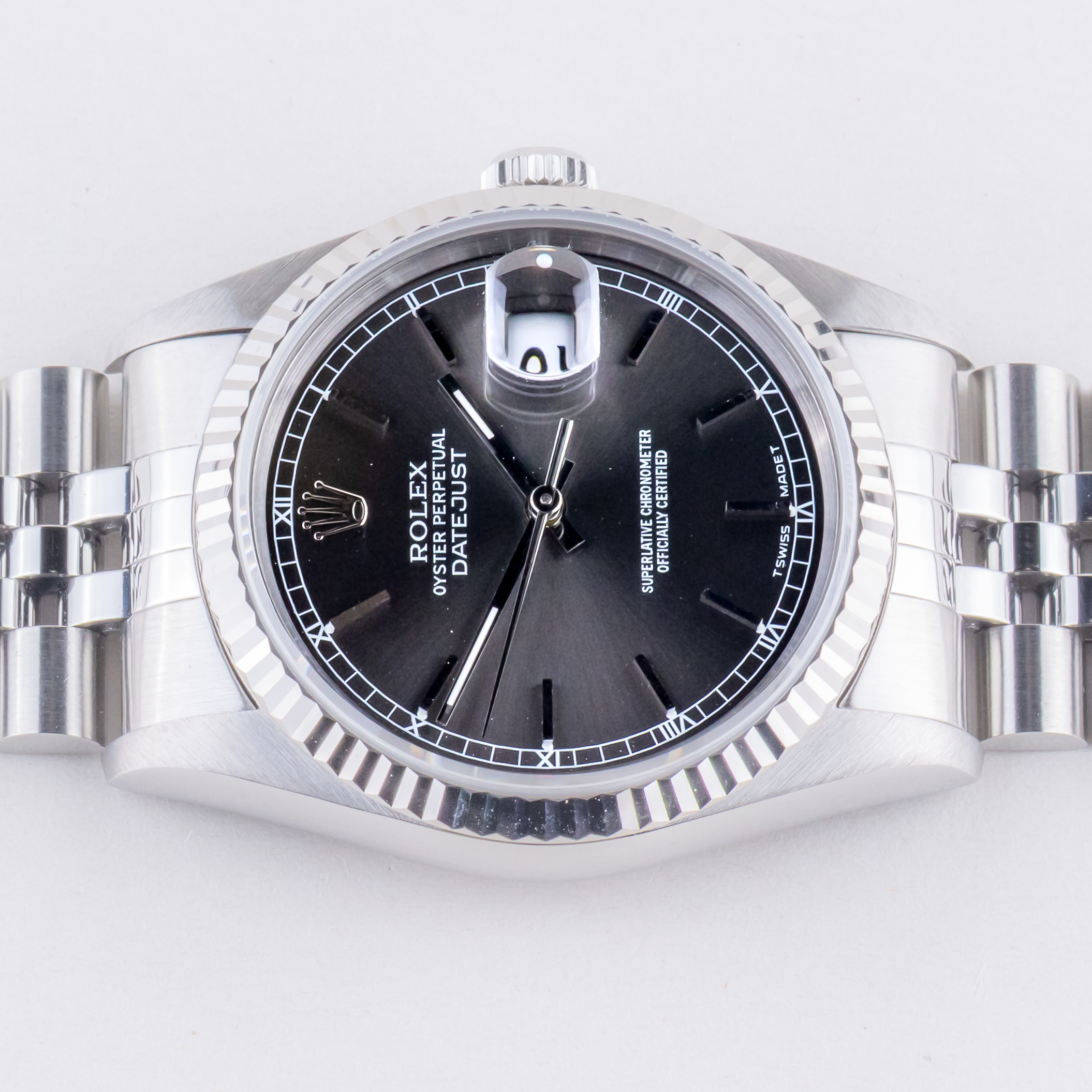 Rolex Oyster Perpetual Datejust Grey 16234 1996 (Vollständiger Satz) 5 rolex-datejust-16234-137