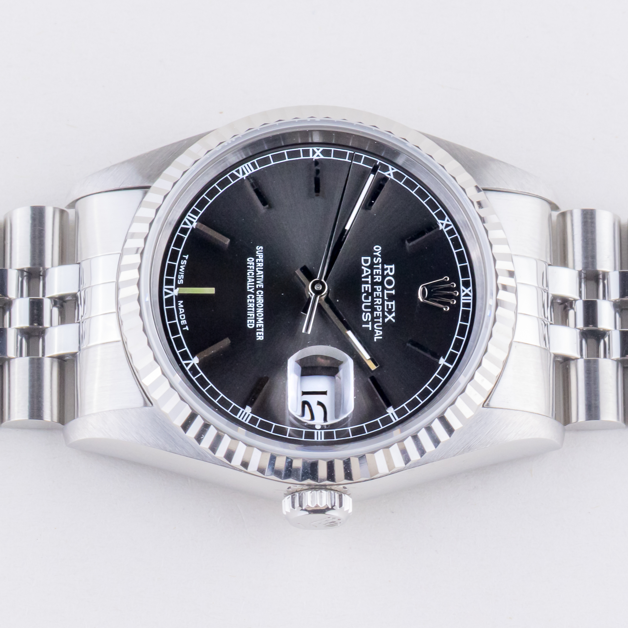 Rolex Oyster Perpetual Datejust Grey 16234 1996 (Vollständiger Satz) 6 rolex-datejust-16234-137