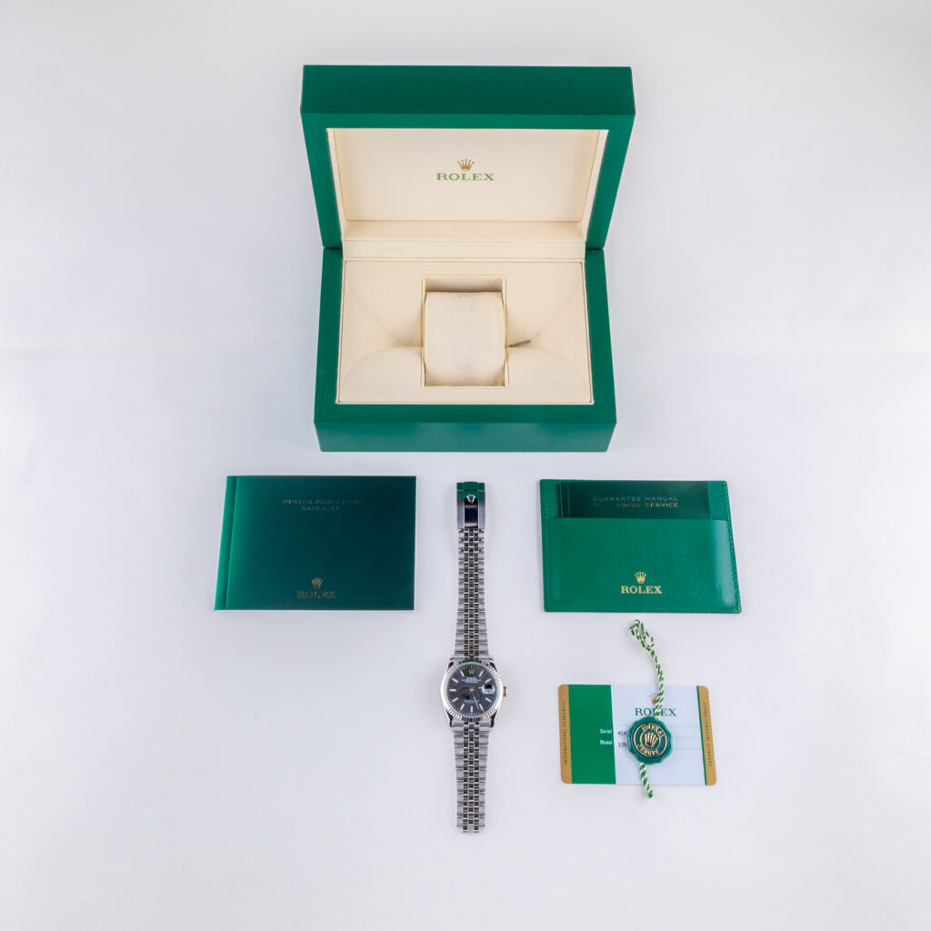 Rolex Oyster Perpetual Datejust Black 126234 2019 (Full Set) 15 rolex-datejust-126234-51