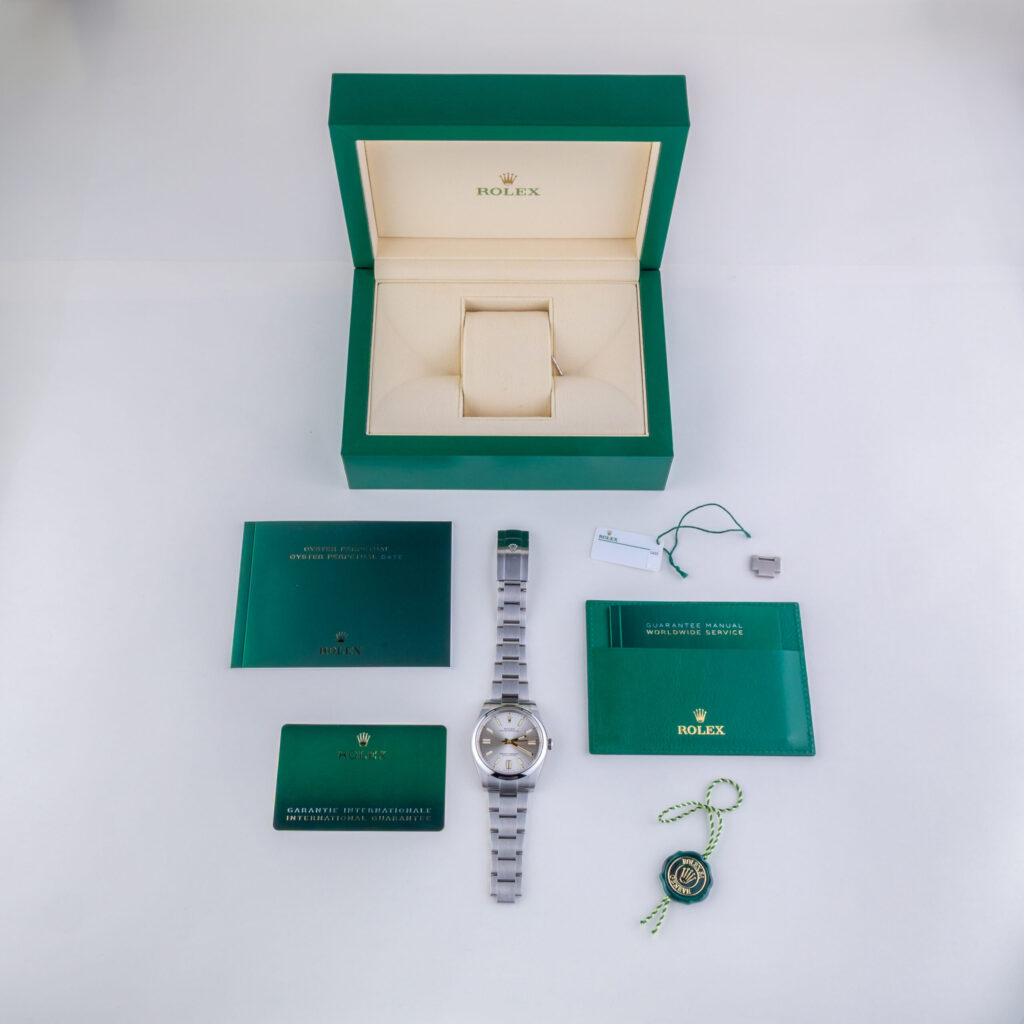 Rolex Oyster Perpetual Silver 124300 2023 (Volledige Set) 15 rolex-oyster-perpetual-124300-8