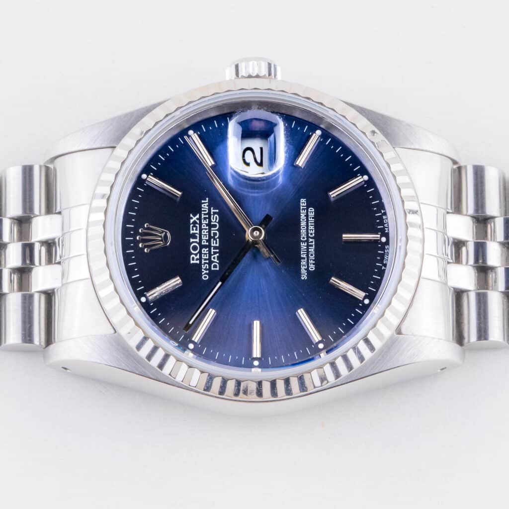 Rolex Oyster Perpetual Datejust Blue 16234 1991 (Full Set) 13 rolex-datejust-16234-108