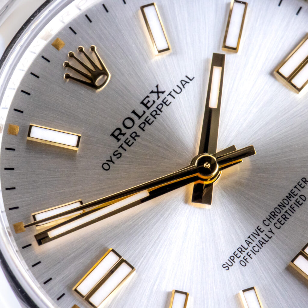 NEW Rolex Oyster Perpetual Silver 124300 2025 (Vollständiger Satz) 9 rolex-oyster-perpetual-124300-7