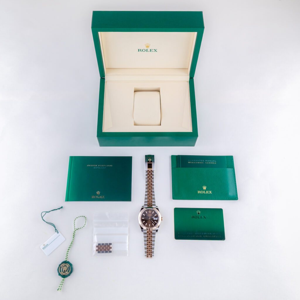 NEW Rolex Datejust Chocolate 126331 2025 (Full Set) 15 rolex-datejust-126331-7
