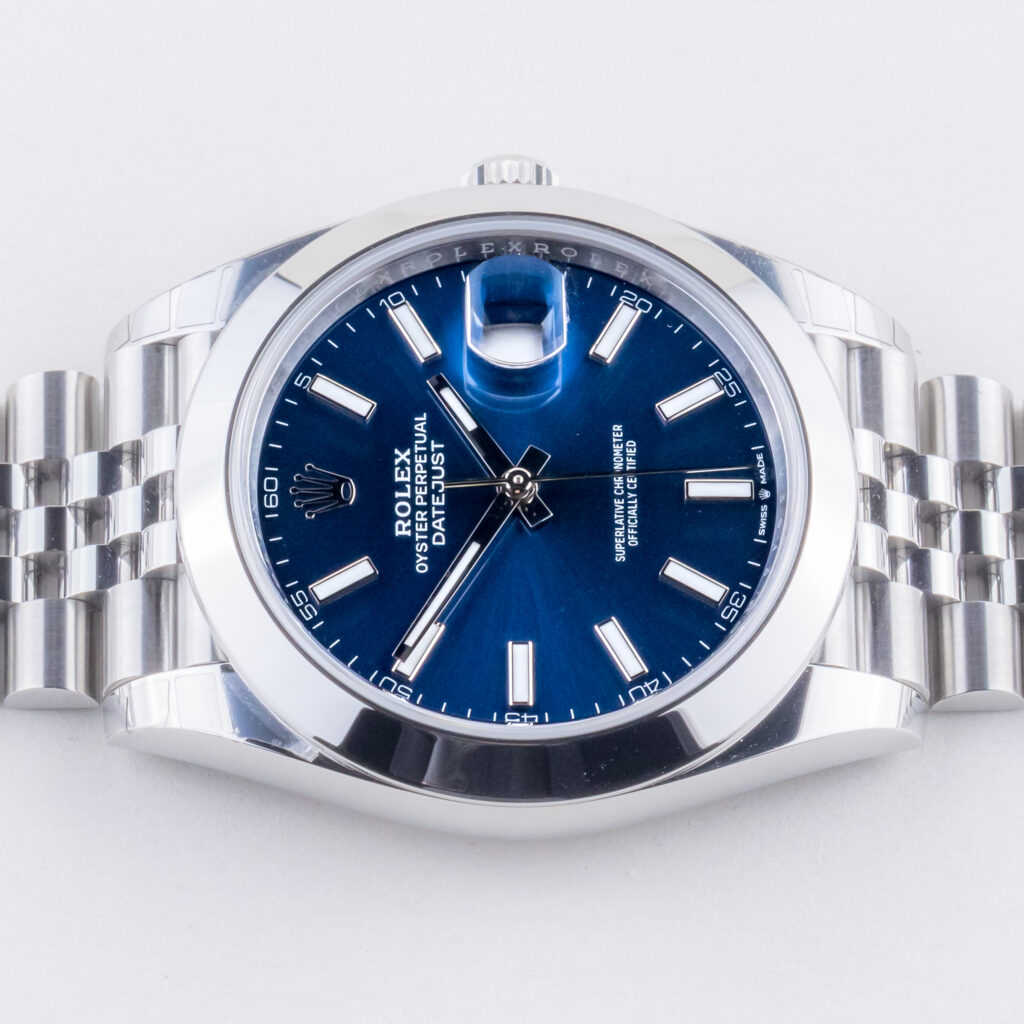 NEW Rolex Datejust 41 Blue 126300 2025 (Full Set) 12 rolex-datejust-126300-13