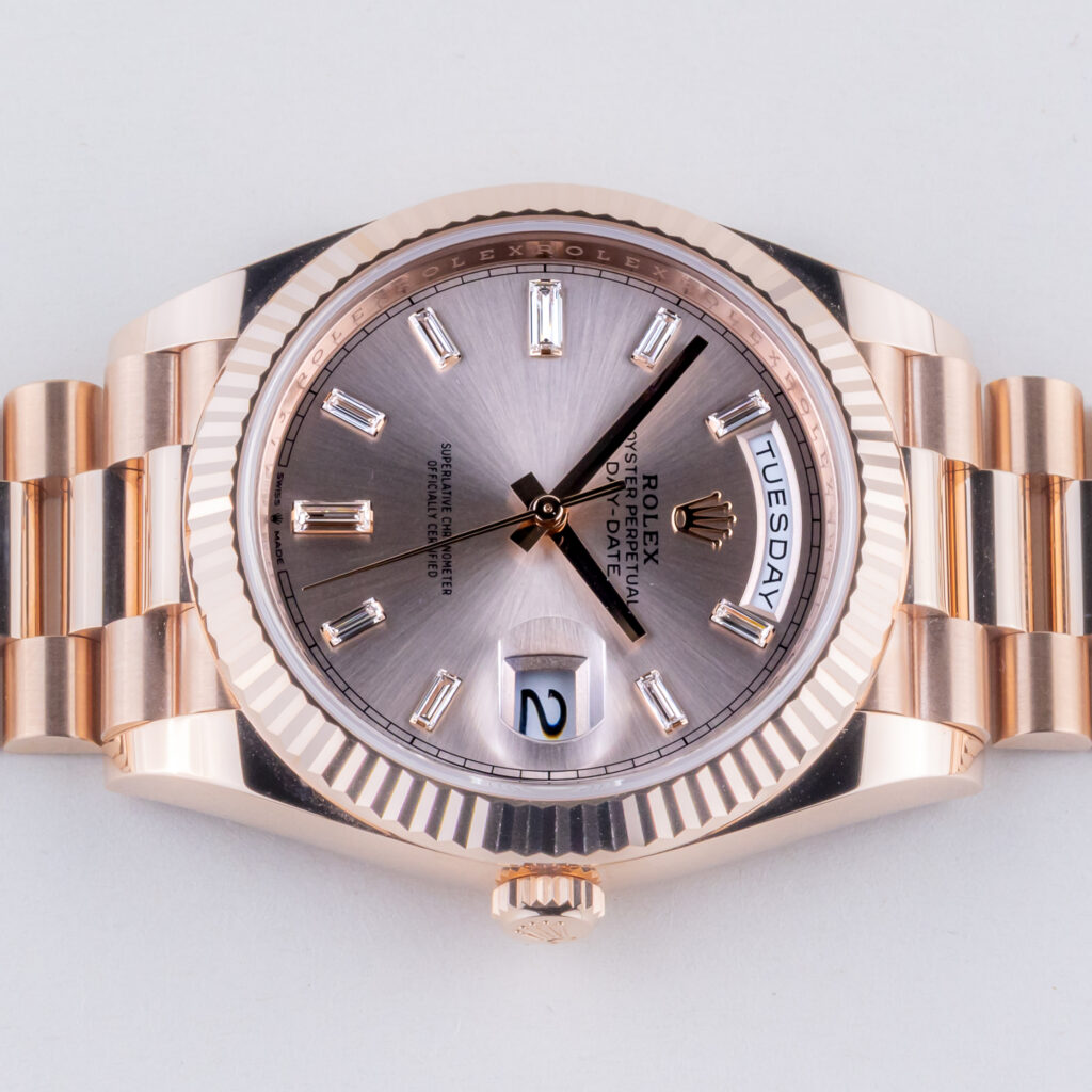 NEW Rolex Day-Date 40 Rose 228235 2025 (Full Set) 13 rolex-day-date-228235-9