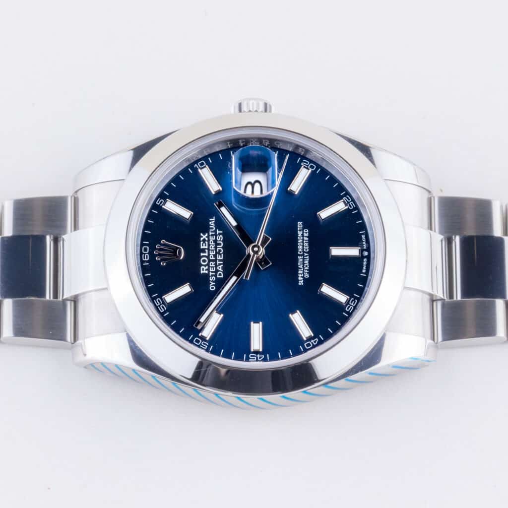 Rolex Datejust 41 Blue 126300 2021 (Full Set) 12 rolex-datejust-126300-14