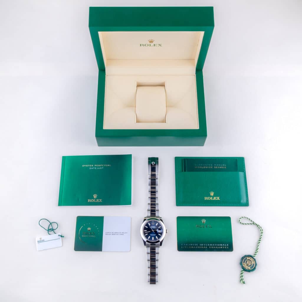 Rolex Datejust 41 Blue 126300 2021 (Full Set) 15 rolex-datejust-126300-14