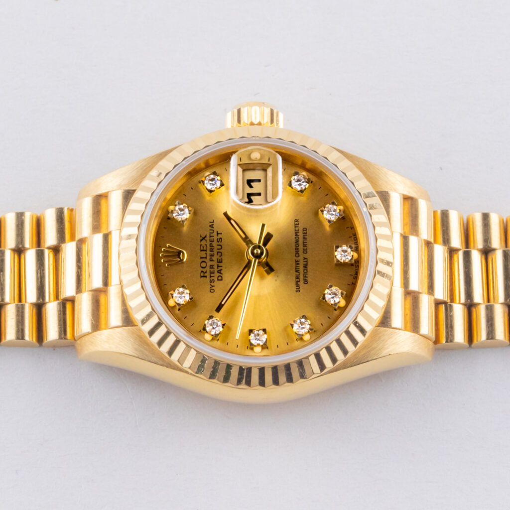 Rolex Lady-Datejust Champagne Diamond 69178 1993 (Full Set) 12 rolex-lady-datejust-69178-48