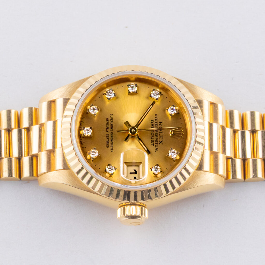 Rolex Lady-Datejust Champagne Diamond 69178 1993 (Full Set) 13 rolex-lady-datejust-69178-48