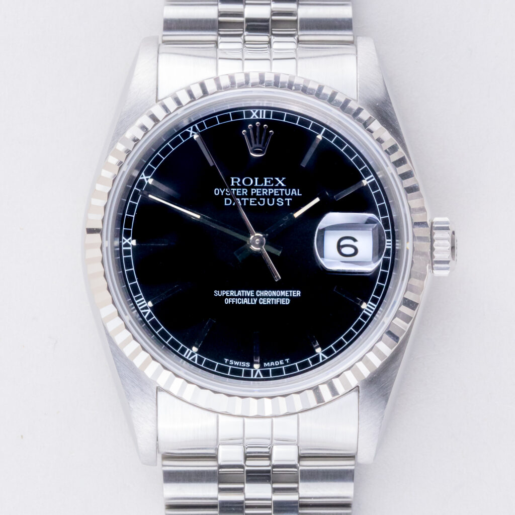 Rolex Oyster Perpetual Datejust Black 16234 1993 (Full Set) 10 rolex-datejust-16234-149