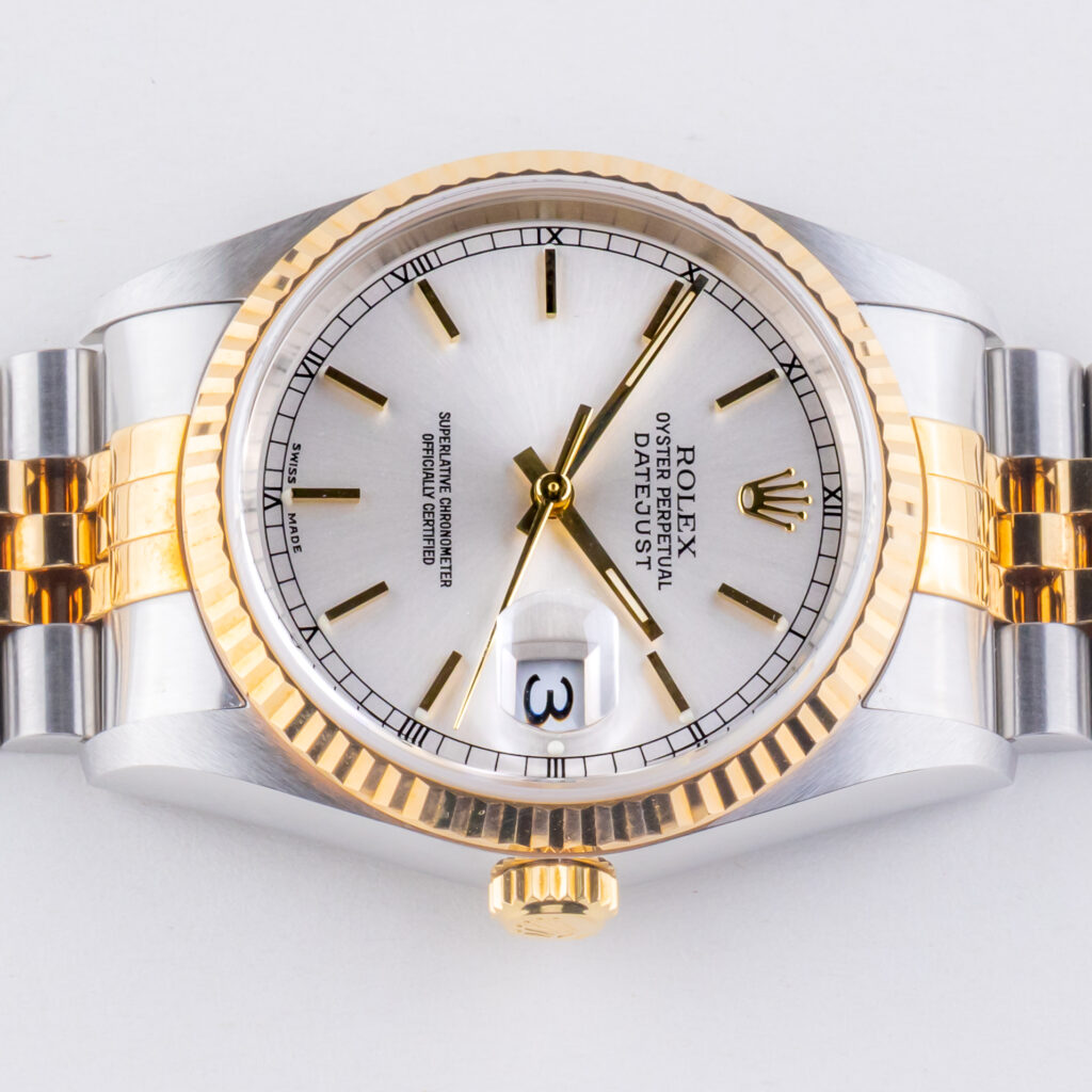 Rolex Oyster Perpetual Datejust Silver 16233 2002 (Full Set) (NOS) 13 rolex-datejust-16233-163