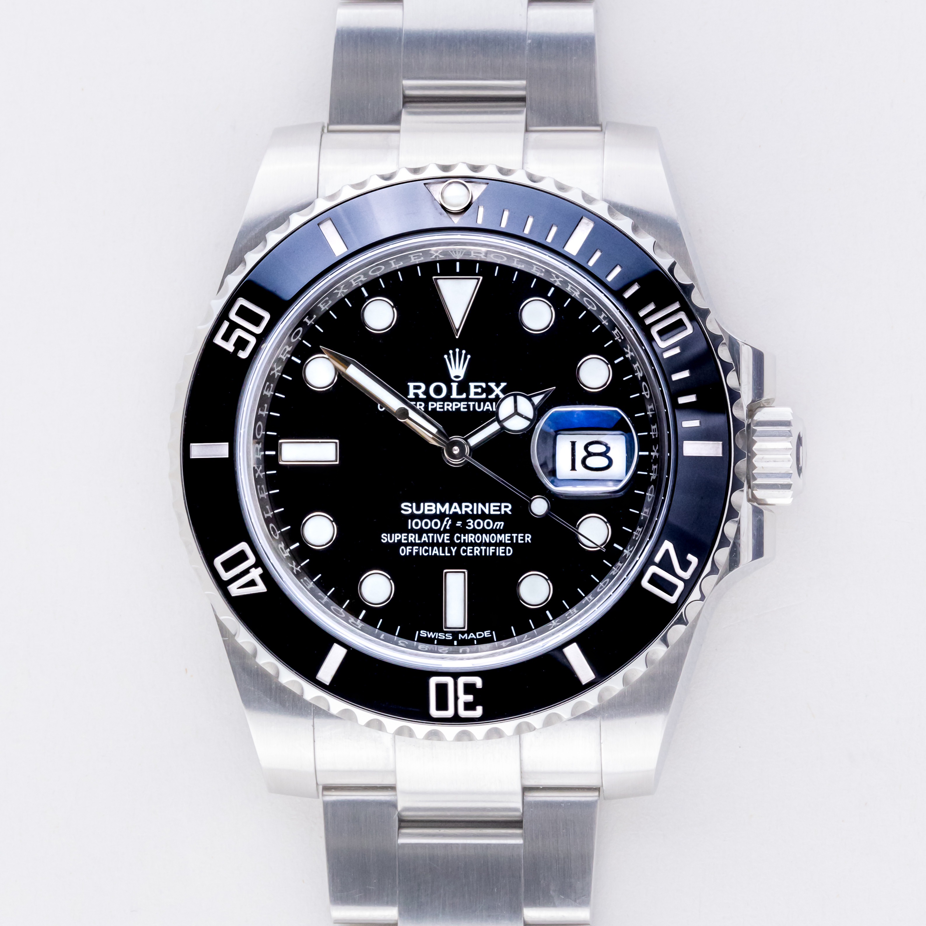 Rolex Submariner 116610 Black 2018 (Full Set) 3 rolex-submariner-116610