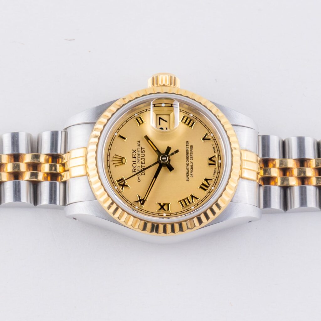 Rolex Lady-Datejust Creme Roman 69173 1985 (Full Set) 12 rolex-lady-datejust-69173-133