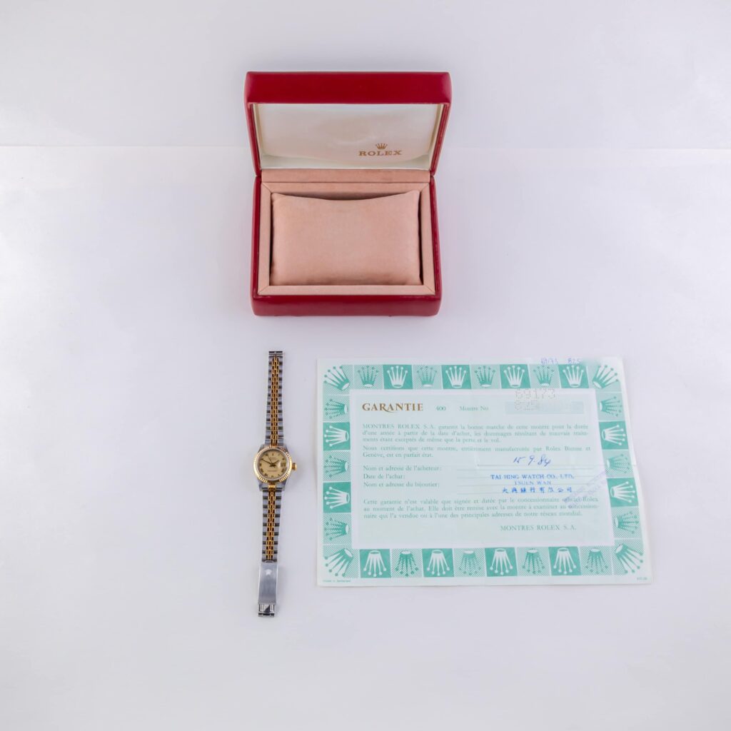 Rolex Lady-Datejust Creme Roman 69173 1985 (Full Set) 15 rolex-lady-datejust-69173-133