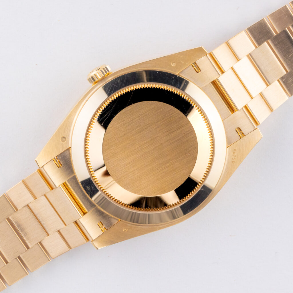 Rolex Day-Date 40 Silver Champagne Baguette 228238 2022 (Full Set) 11 rolex-day-date-228238-3