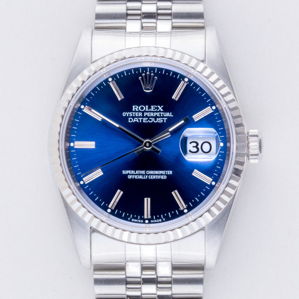 Rolex Oyster Perpetual Datejust Blue 16234 1996 (Full Set) 10 rolex-datejust-16234-148
