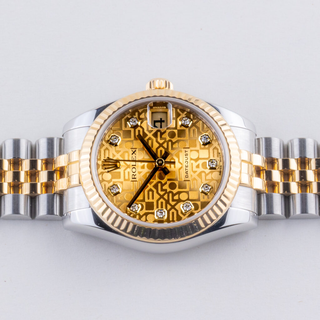 Rolex Lady-Datejust Champagne Diamond 178273 2007 (Full Set) 12 rolex-lady-datejust-178273-2