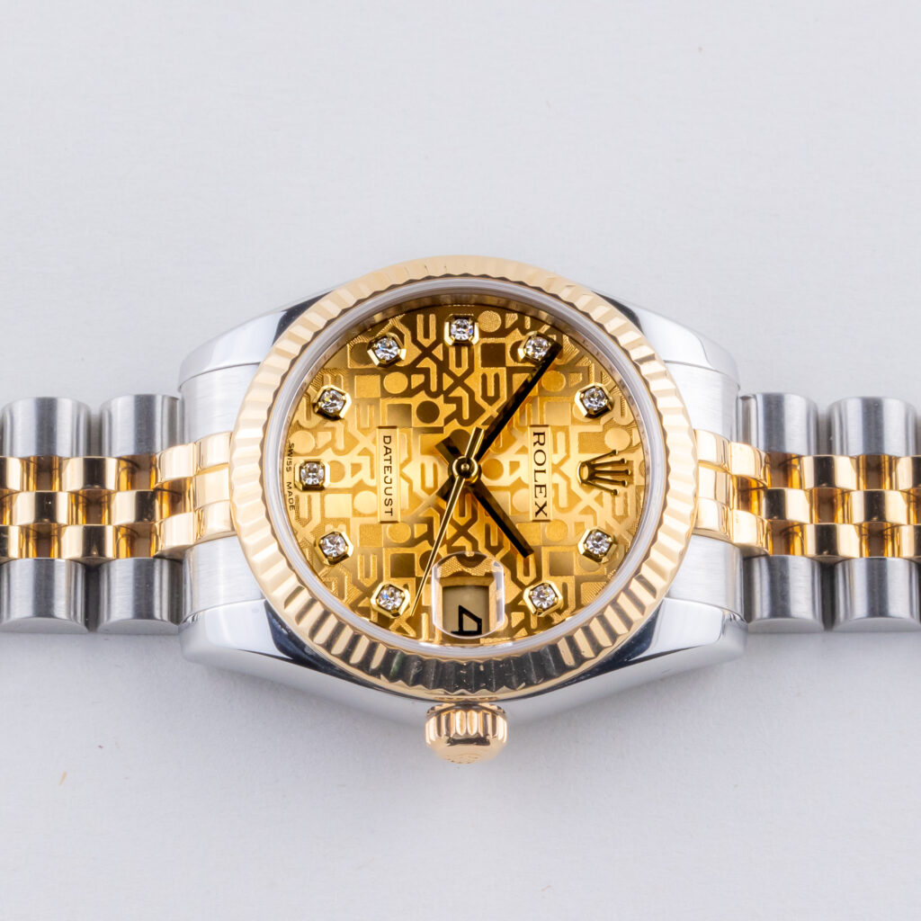 Rolex Lady-Datejust Champagne Diamond 178273 2007 (Full Set) 13 rolex-lady-datejust-178273-2