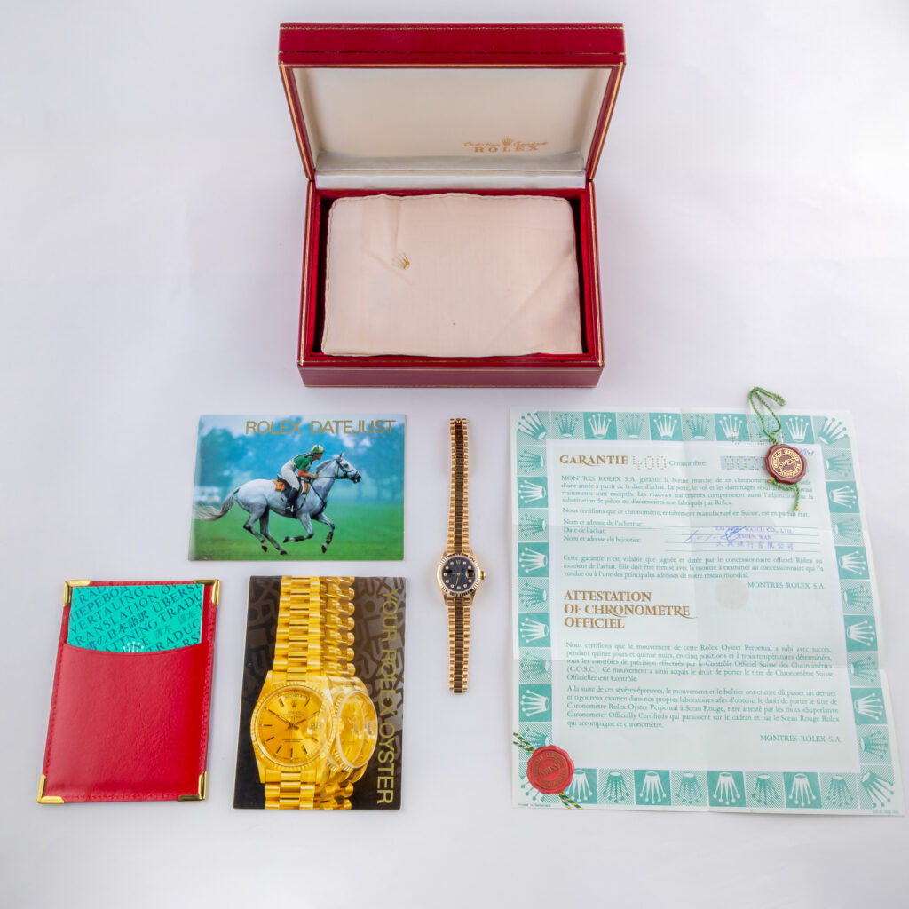 Rolex Lady-Datejust Onyx Pinball 69178 1986 (Vollständiger Satz) 15 rolex-lady-datejust-69178-45