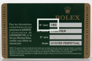 Rolex country codes